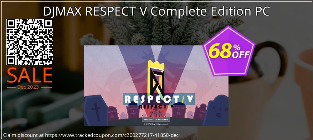 DJMAX RESPECT V Complete Edition PC coupon on National Walking Day discount