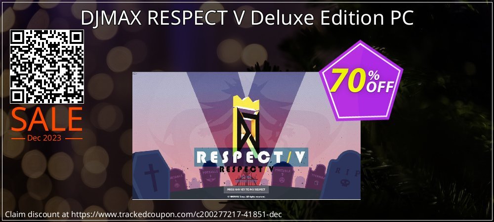 DJMAX RESPECT V Deluxe Edition PC coupon on World Party Day offering discount