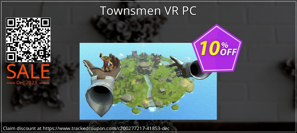 Townsmen VR PC coupon on National Pizza Party Day discounts