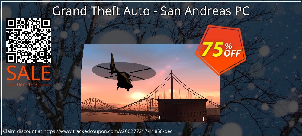 Grand Theft Auto - San Andreas PC coupon on Constitution Memorial Day discount
