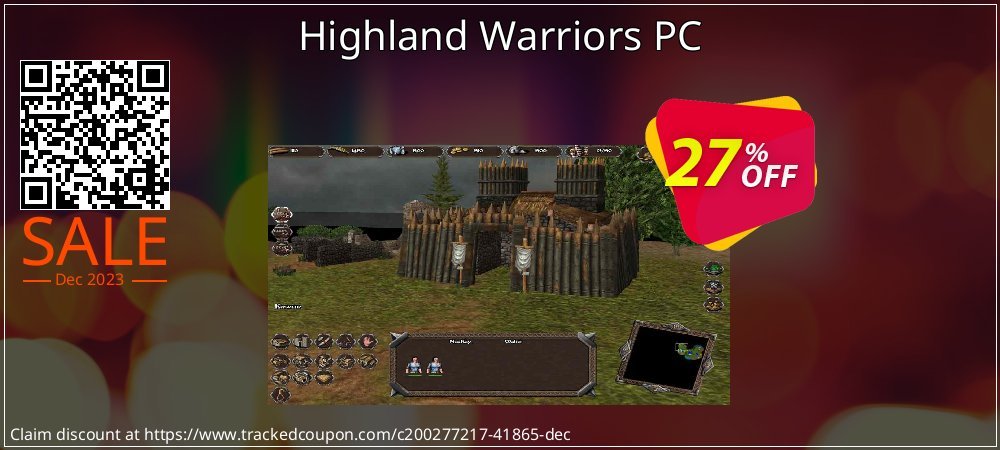 Highland Warriors PC coupon on Mother Day deals