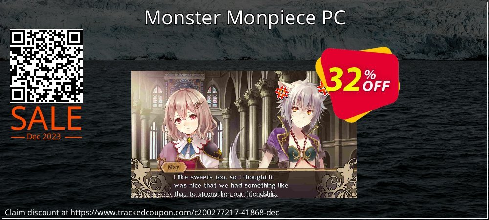 Monster Monpiece PC coupon on Constitution Memorial Day offering discount