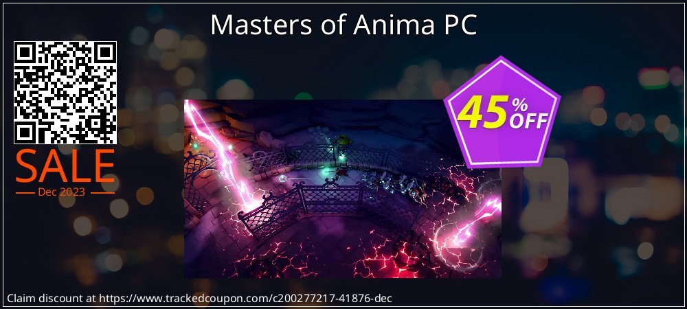 Masters of Anima PC coupon on World Whisky Day discount