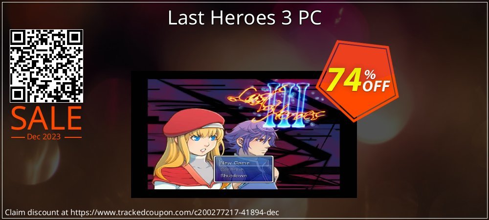 Last Heroes 3 PC coupon on World Password Day discount