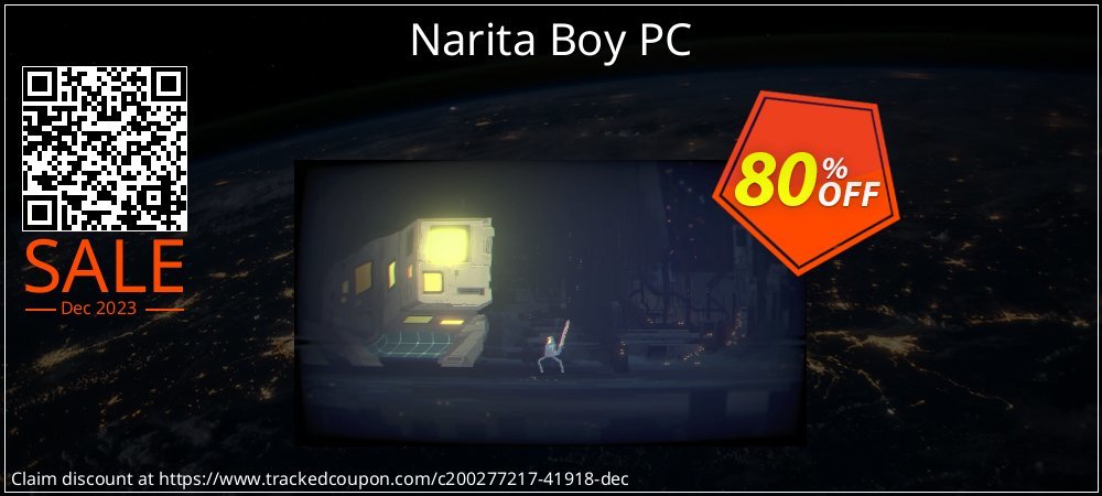 Narita Boy PC coupon on National Pizza Party Day sales