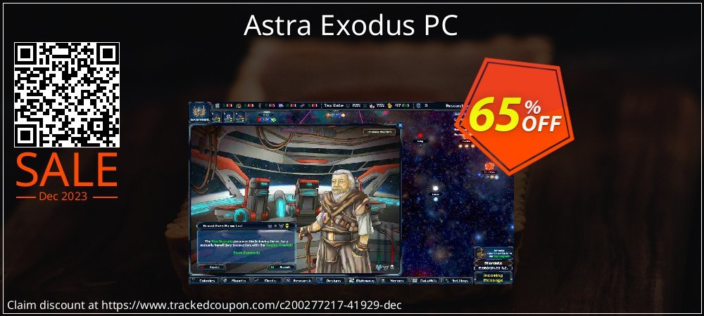 Astra Exodus PC coupon on National Smile Day offer