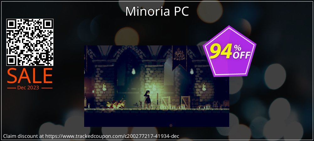 Minoria PC coupon on Tell a Lie Day super sale