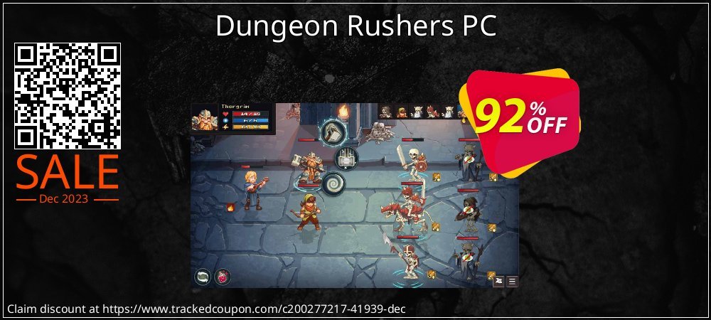 Dungeon Rushers PC coupon on Tell a Lie Day offer