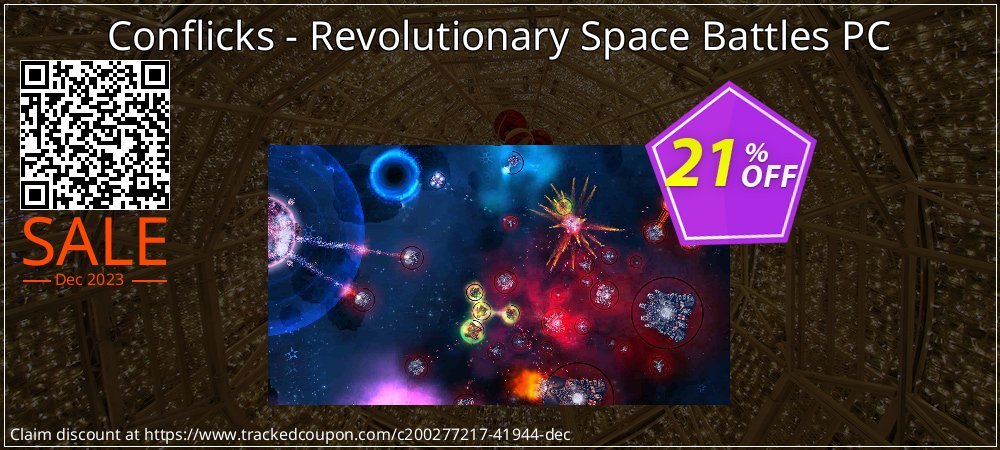 Conflicks - Revolutionary Space Battles PC coupon on National Smile Day promotions