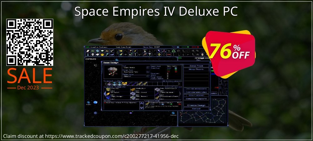Space Empires IV Deluxe PC coupon on World Whisky Day offer