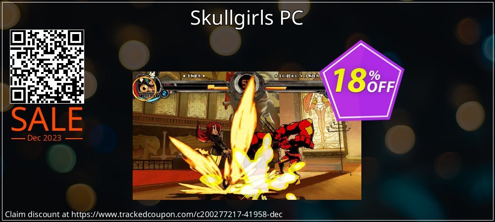 Skullgirls PC coupon on National Pizza Party Day offering discount