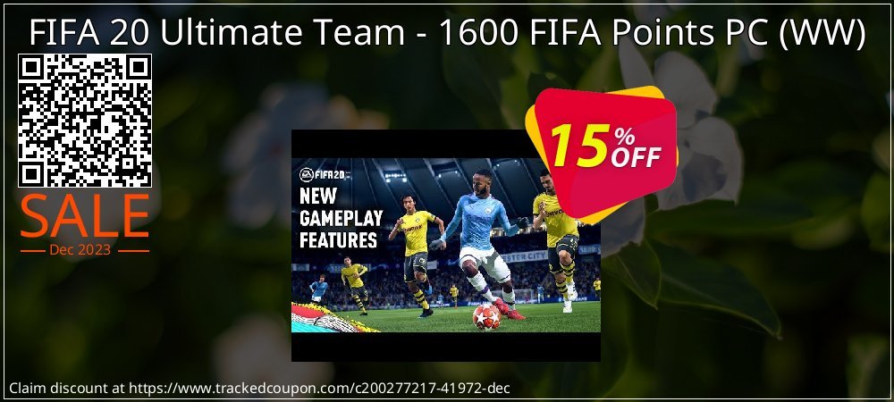 FIFA 20 Ultimate Team - 1600 FIFA Points PC - WW  coupon on National Memo Day sales
