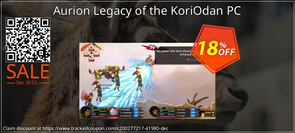Aurion Legacy of the KoriOdan PC coupon on Mother's Day promotions