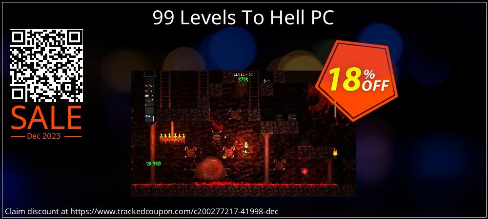 99 Levels To Hell PC coupon on National Pizza Party Day promotions