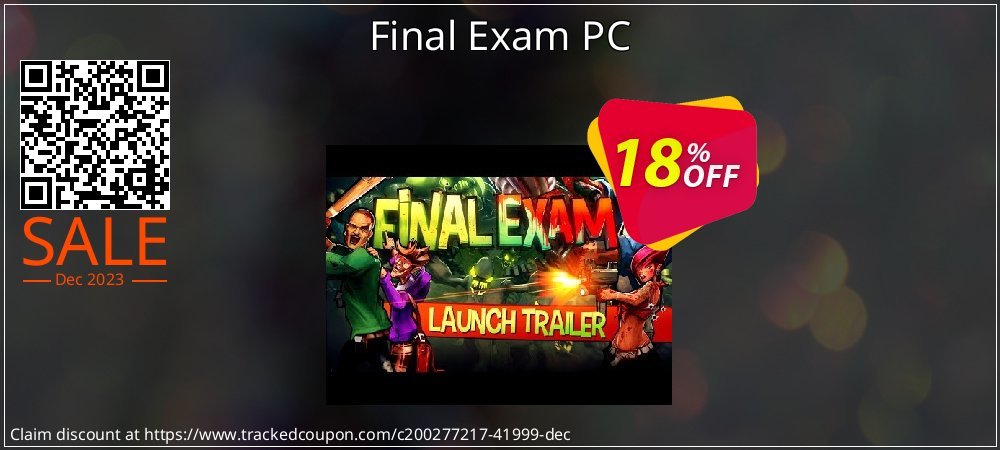 Final Exam PC coupon on National Smile Day sales