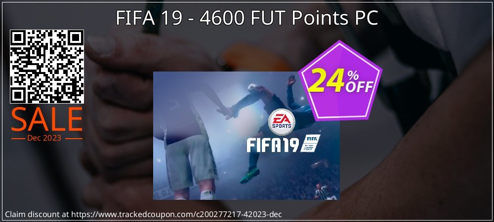 FIFA 19 - 4600 FUT Points PC coupon on National Pizza Party Day super sale