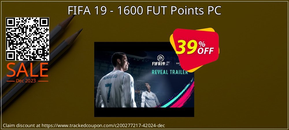 FIFA 19 - 1600 FUT Points PC coupon on World Password Day discounts