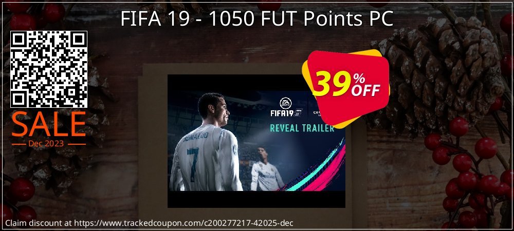 FIFA 19 - 1050 FUT Points PC coupon on National Walking Day discounts