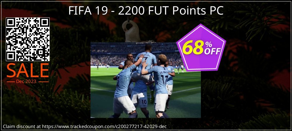 FIFA 19 - 2200 FUT Points PC coupon on National Smile Day discount