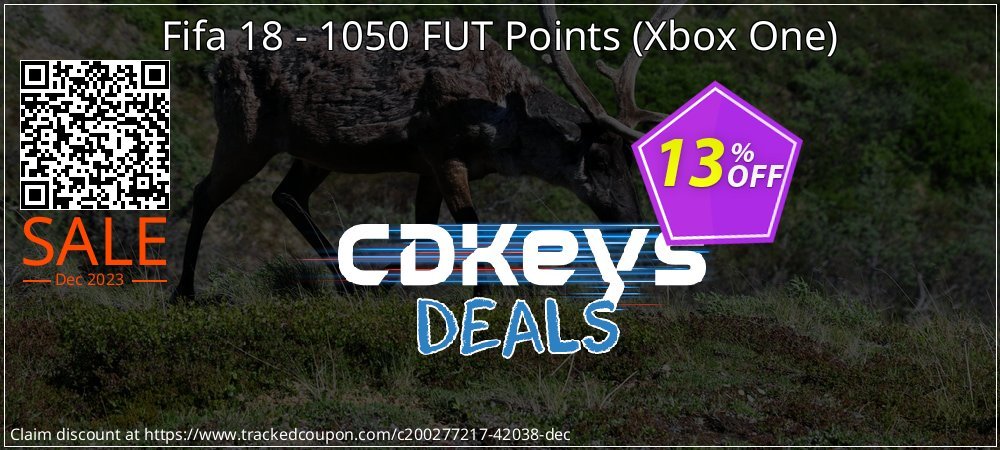 Fifa 18 - 1050 FUT Points - Xbox One  coupon on Constitution Memorial Day discount