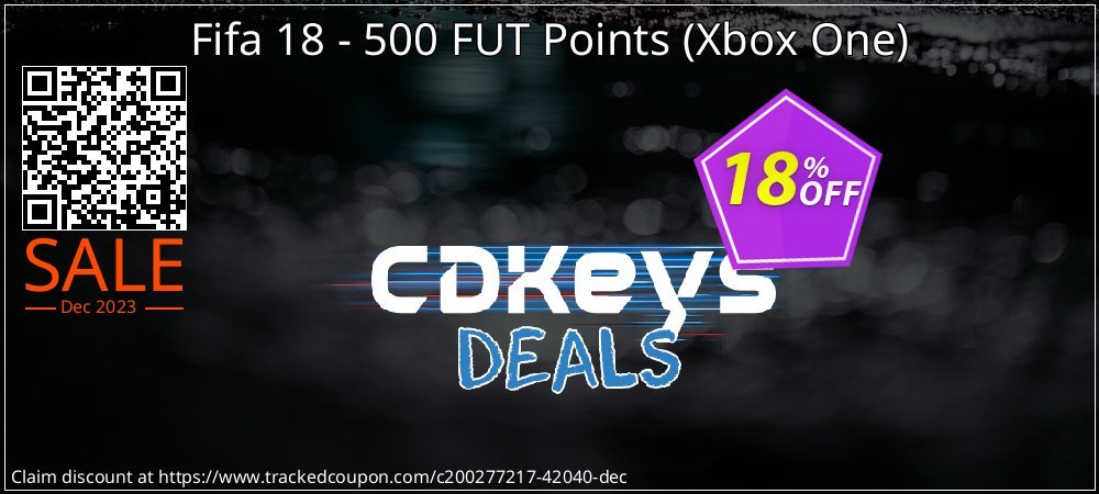 Fifa 18 - 500 FUT Points - Xbox One  coupon on Mother Day offering sales