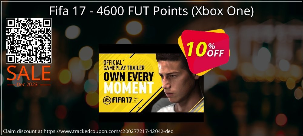 Fifa 17 - 4600 FUT Points - Xbox One  coupon on National Memo Day discounts