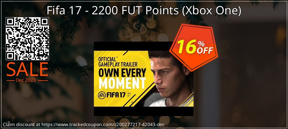 Fifa 17 - 2200 FUT Points - Xbox One  coupon on Easter Day discounts