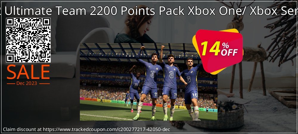 FIFA 22 Ultimate Team 2200 Points Pack Xbox One/ Xbox Series X|S coupon on National Walking Day offering sales