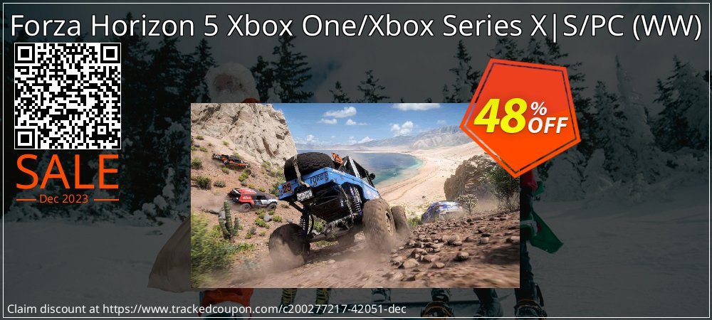 Forza Horizon 5 Xbox One/Xbox Series X|S/PC - WW  coupon on World Party Day super sale
