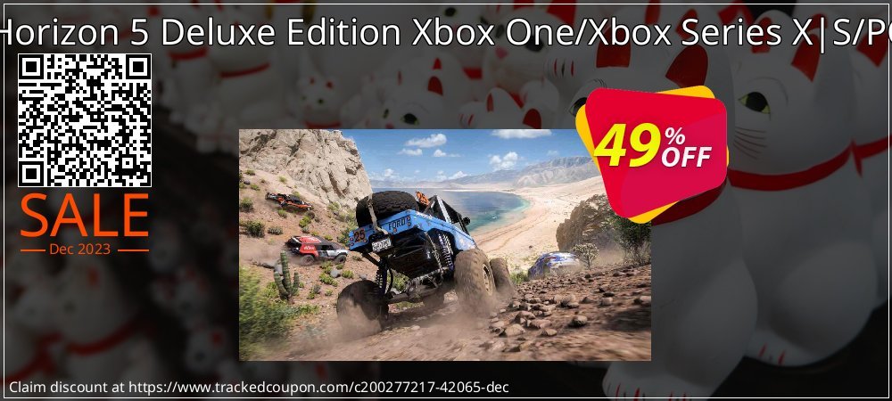 Forza Horizon 5 Deluxe Edition Xbox One/Xbox Series X|S/PC - WW  coupon on National Walking Day offer
