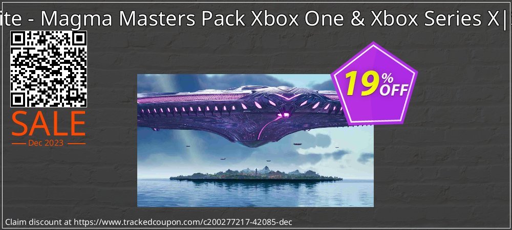 Fortnite - Magma Masters Pack Xbox One & Xbox Series X|S - US  coupon on National Walking Day offering discount