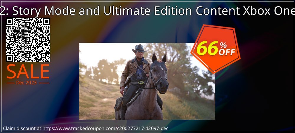 Red Dead Redemption 2: Story Mode and Ultimate Edition Content Xbox One & Xbox Series X|S - US  coupon on Working Day promotions