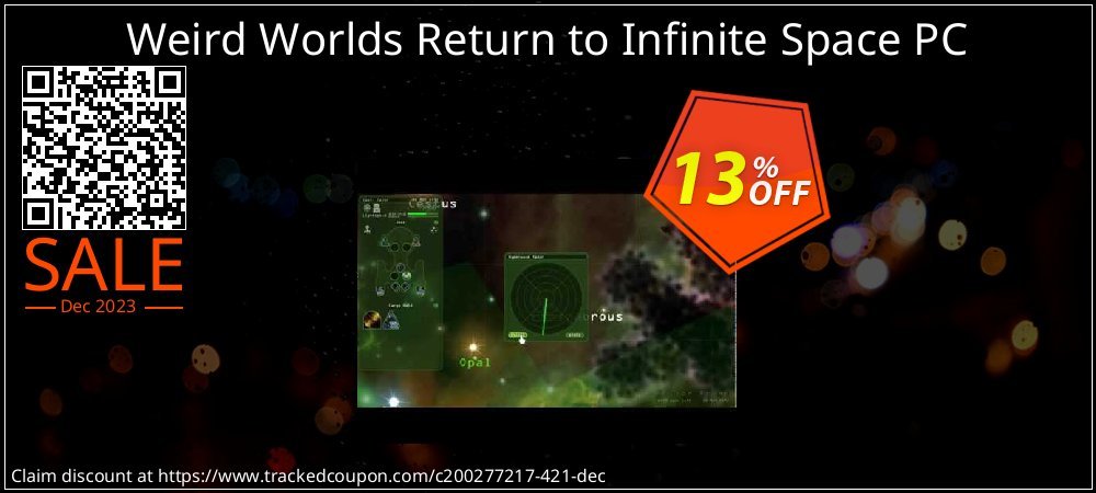Get 10% OFF Weird Worlds Return to Infinite Space PC offer