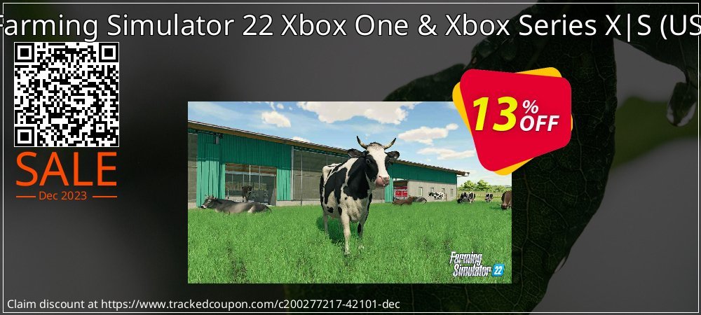 Farming Simulator 22 Xbox One & Xbox Series X|S - US  coupon on World Party Day offer