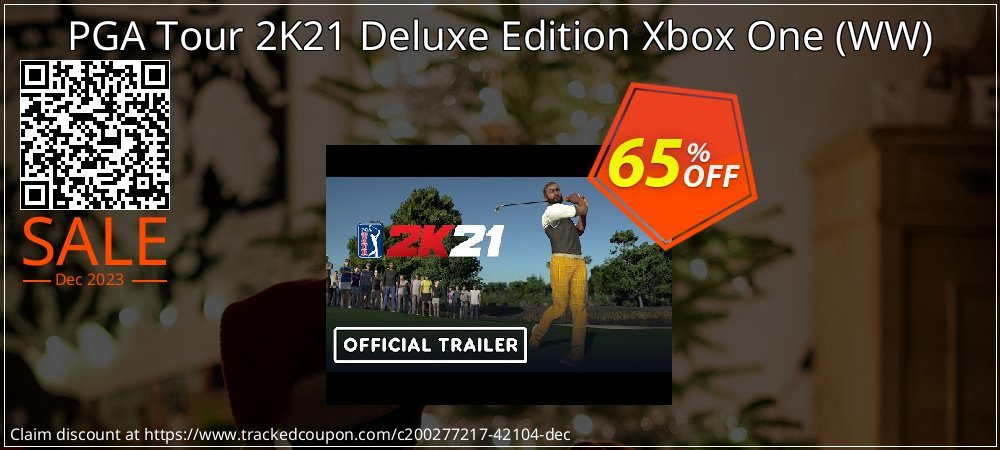 PGA Tour 2K21 Deluxe Edition Xbox One - WW  coupon on Tell a Lie Day offering sales