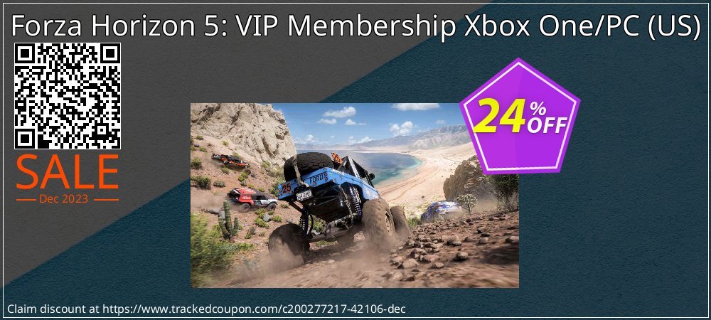 Forza Horizon 5: VIP Membership Xbox One/PC - US  coupon on World Party Day discounts