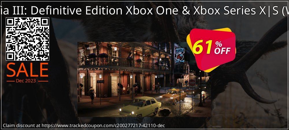Mafia III: Definitive Edition Xbox One & Xbox Series X|S - WW  coupon on National Walking Day offer