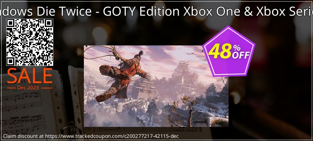 Sekiro: Shadows Die Twice - GOTY Edition Xbox One & Xbox Series X|S - US  coupon on Mother Day promotions