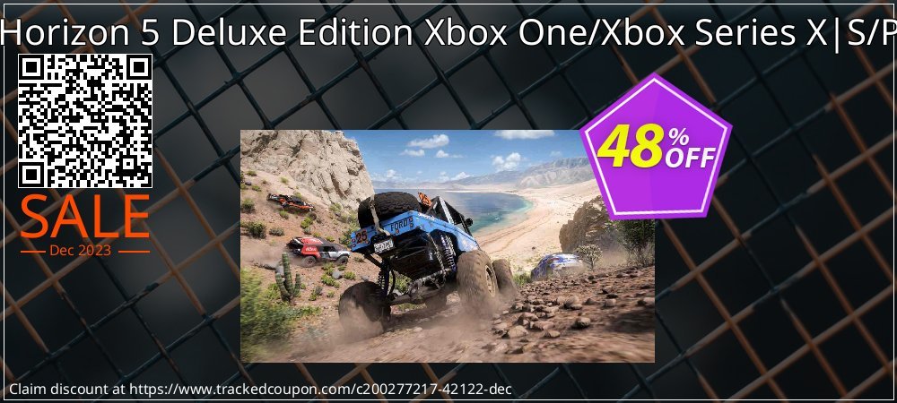 Forza Horizon 5 Deluxe Edition Xbox One/Xbox Series X|S/PC - US  coupon on April Fools Day offering discount