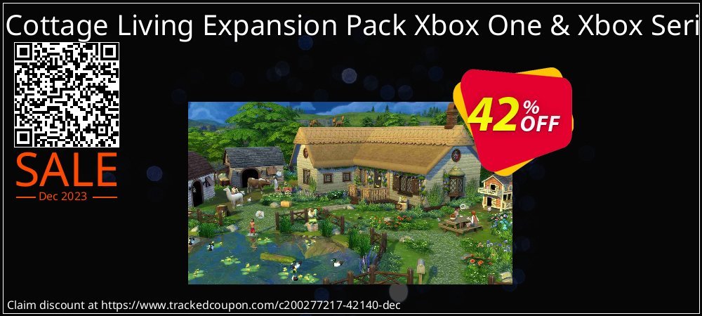 The Sims 4 Cottage Living Expansion Pack Xbox One & Xbox Series X|S - US  coupon on National Walking Day offering sales