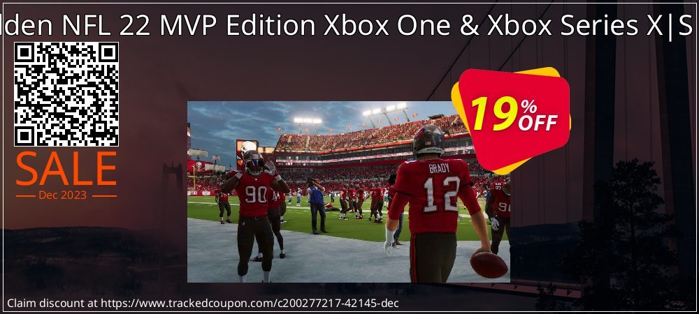 Madden NFL 22 MVP Edition Xbox One & Xbox Series X|S - US  coupon on National Walking Day deals