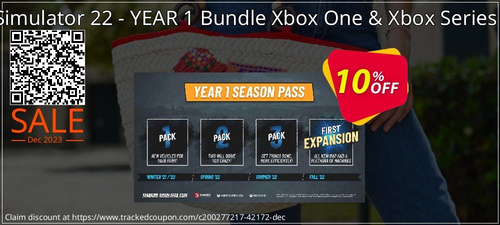 Farming Simulator 22 - YEAR 1 Bundle Xbox One & Xbox Series X|S - WW  coupon on April Fools' Day deals