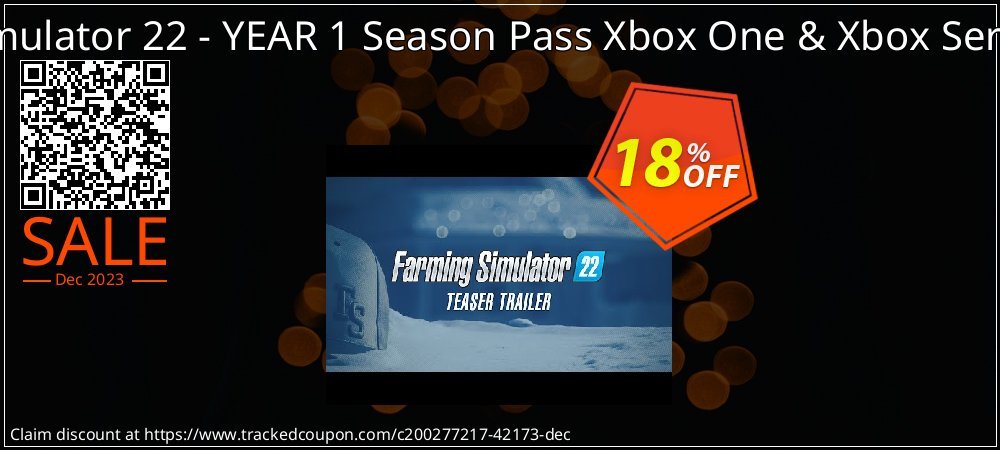 Farming Simulator 22 - YEAR 1 Season Pass Xbox One & Xbox Series X|S - EU  coupon on Constitution Memorial Day discount