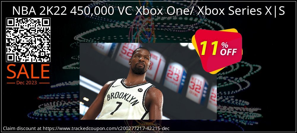 NBA 2K22 450,000 VC Xbox One/ Xbox Series X|S coupon on Mother's Day sales