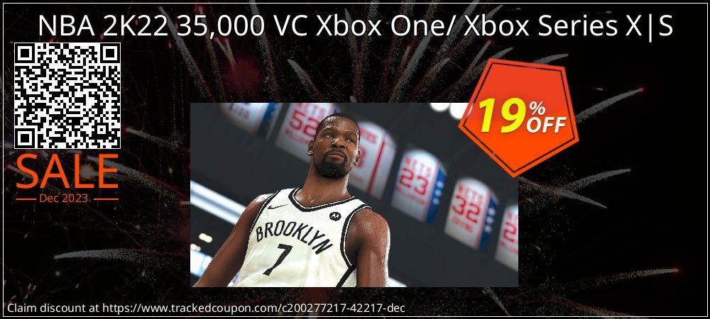 NBA 2K22 35,000 VC Xbox One/ Xbox Series X|S coupon on April Fools' Day deals