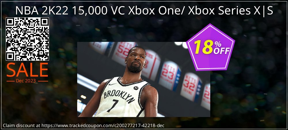 NBA 2K22 15,000 VC Xbox One/ Xbox Series X|S coupon on Easter Day offer