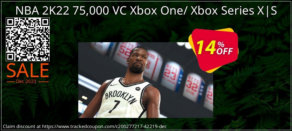 NBA 2K22 75,000 VC Xbox One/ Xbox Series X|S coupon on Tell a Lie Day discount