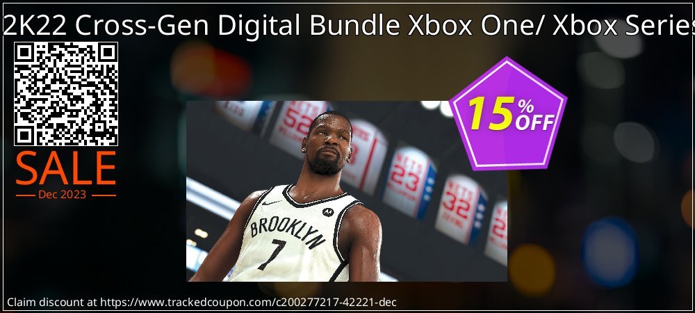 NBA 2K22 Cross-Gen Digital Bundle Xbox One/ Xbox Series X|S coupon on World Party Day offering sales