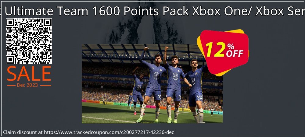 FIFA 22 Ultimate Team 1600 Points Pack Xbox One/ Xbox Series X|S coupon on World Party Day offer