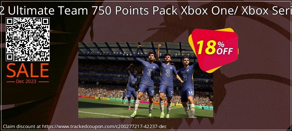 FIFA 22 Ultimate Team 750 Points Pack Xbox One/ Xbox Series X|S coupon on April Fools' Day discount